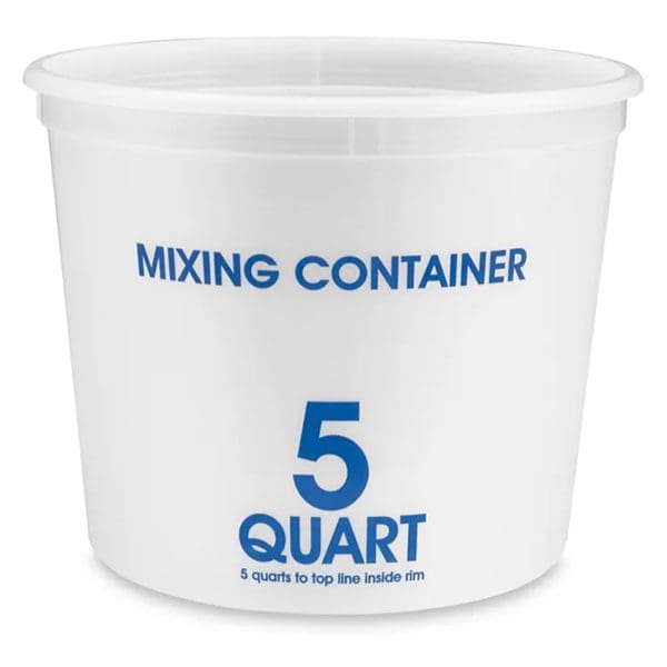 5 quart mixing bucket
