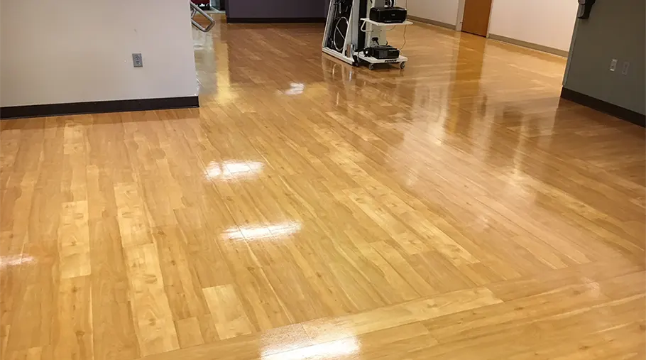 Medical rehab gym with EPIC floor finish
