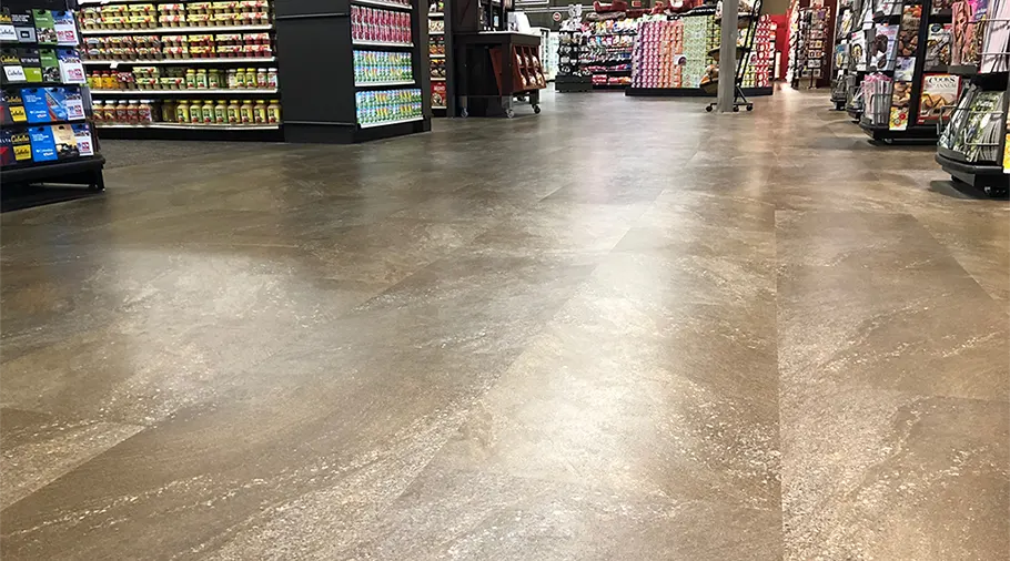 grocery store floor