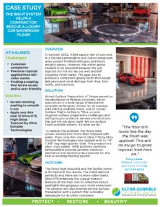 Metallic showroom HTS